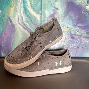 Under Armour Gray Speckled Sneakers
